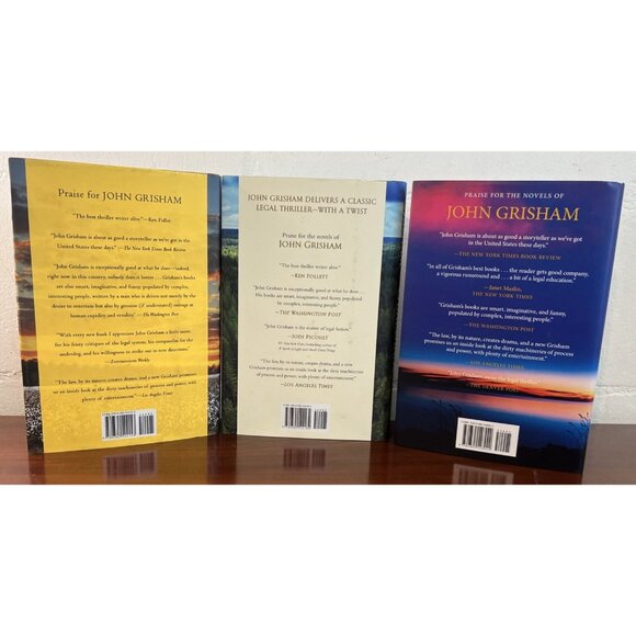 John Grisham Lot of 3 (Reckoning; Guardian & Boys Biloxi) Hardcover 1st Ed Books - Picture 2 of 9